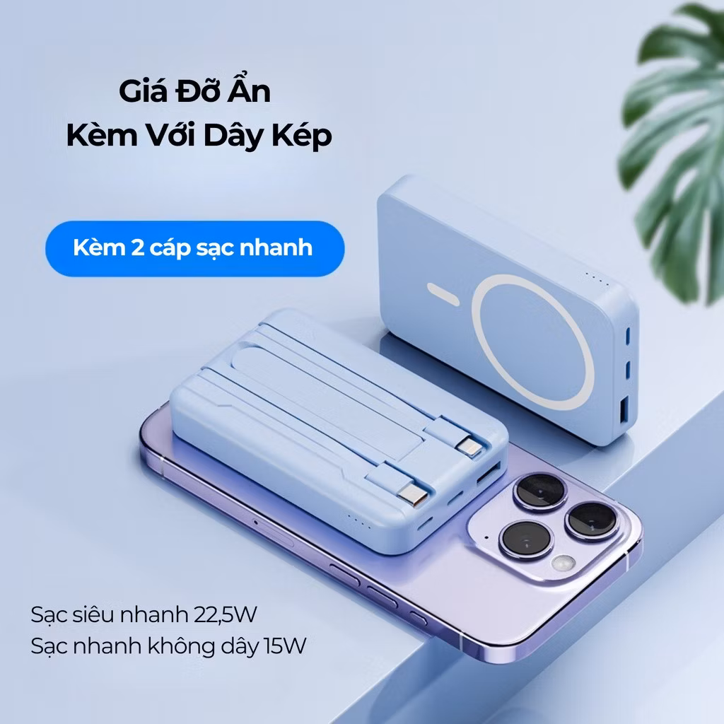 Sạc dự phòng từ tính - hình 2