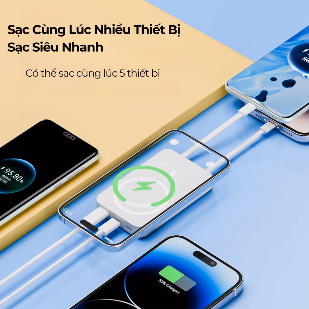 Sạc dự phòng từ tính - hình 3