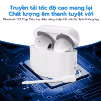 Tai nghe GOOJODOQ J201 – Bluetooth 5.3, Chống nước IPX5, Trợ lý AI thông minh